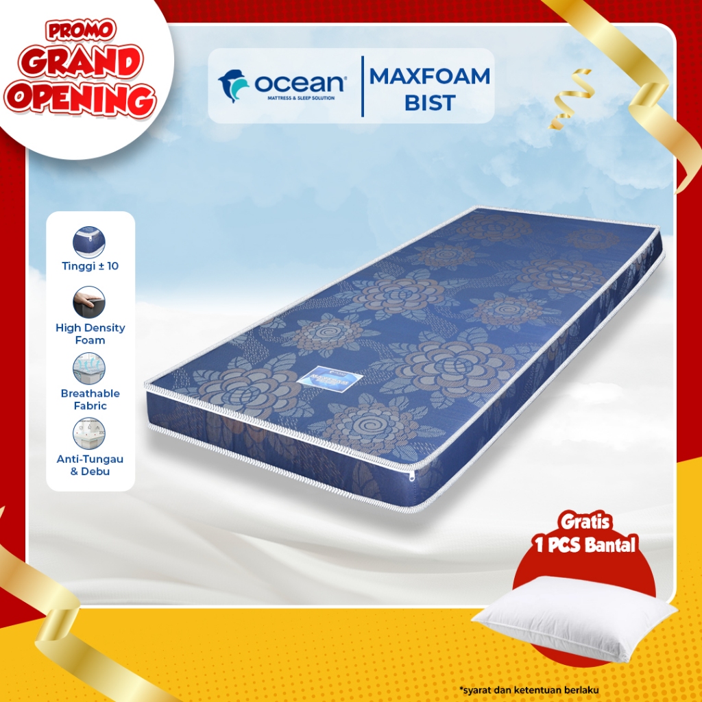 OCEAN SPRINGBED - KASUR / KASUR LANTAI / TILAM / KASUR BUSA MAXFOAM BIST BY OCEAN