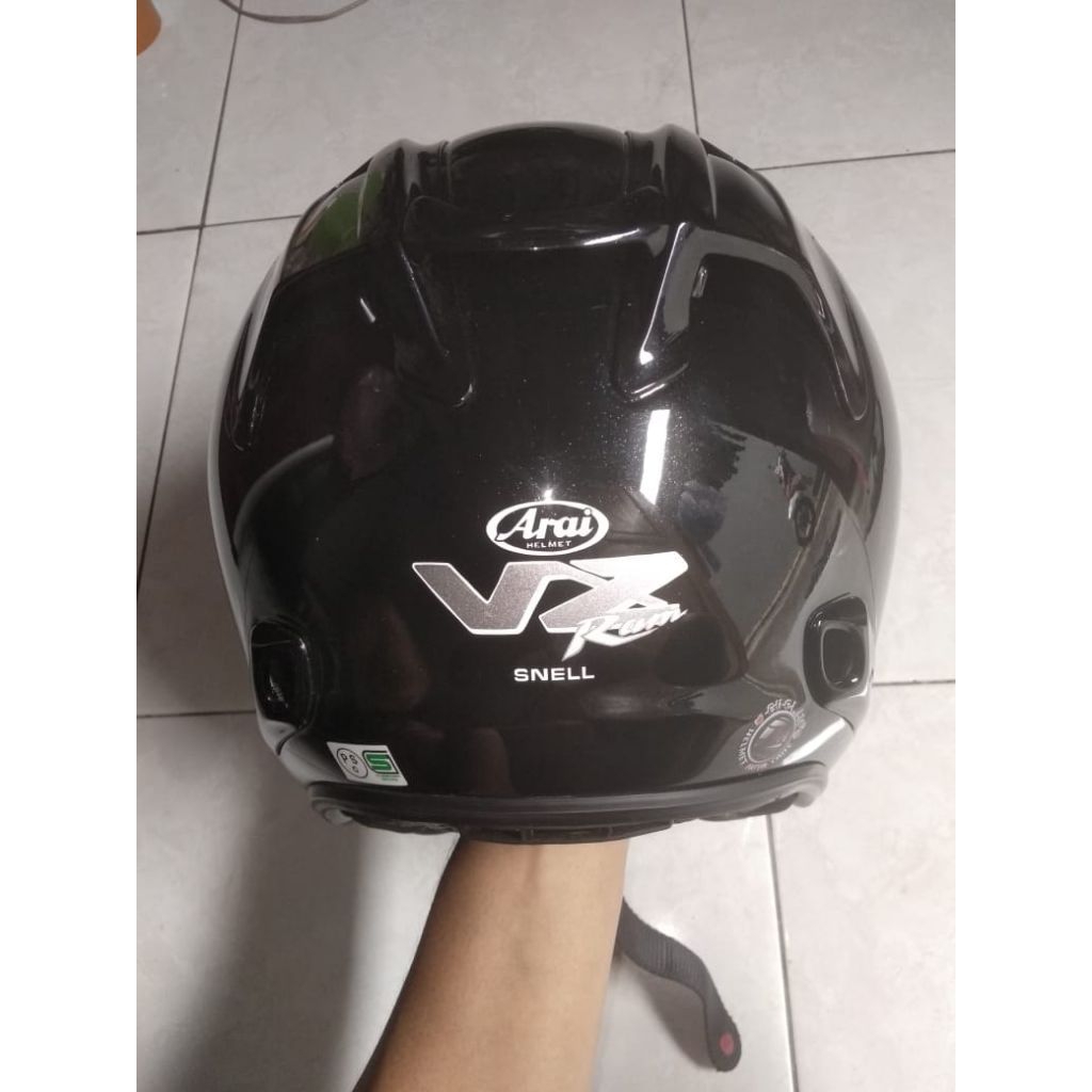 Arai VZ Ram black repaint