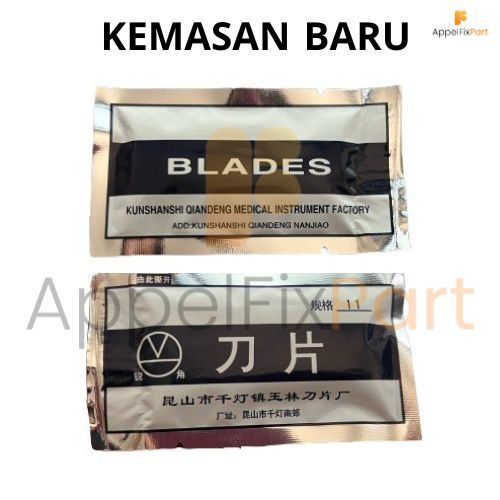 SURGICAL BLADE NO 11 PISAU BEDAH NO 11 PISAU KEROK JALUR