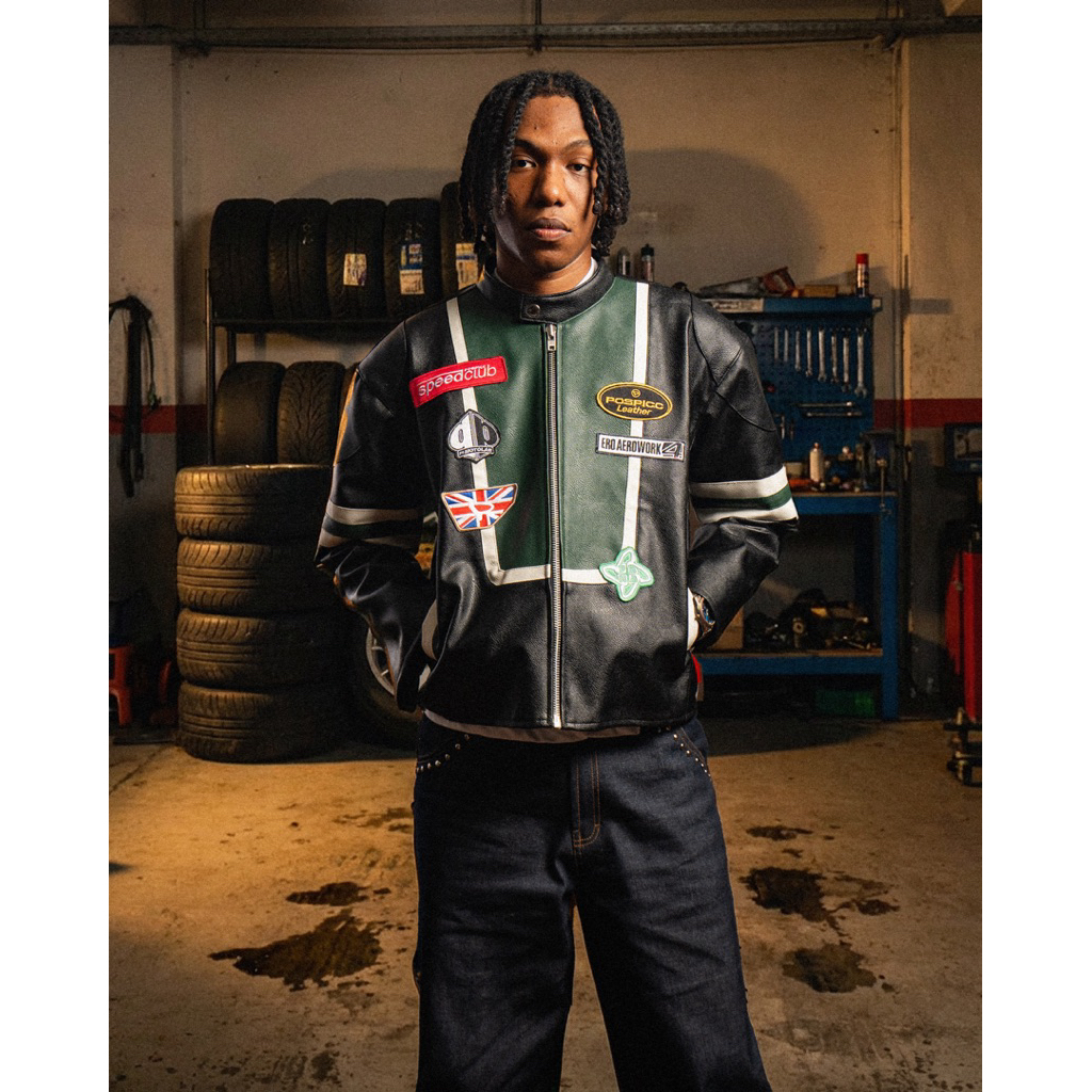POSPICC Speedclub - ERO-4 Racing Leather Jacket