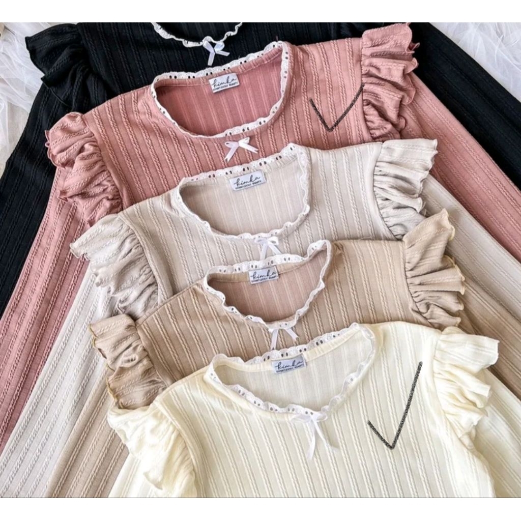 2 pcs kaos knit kimka hijab