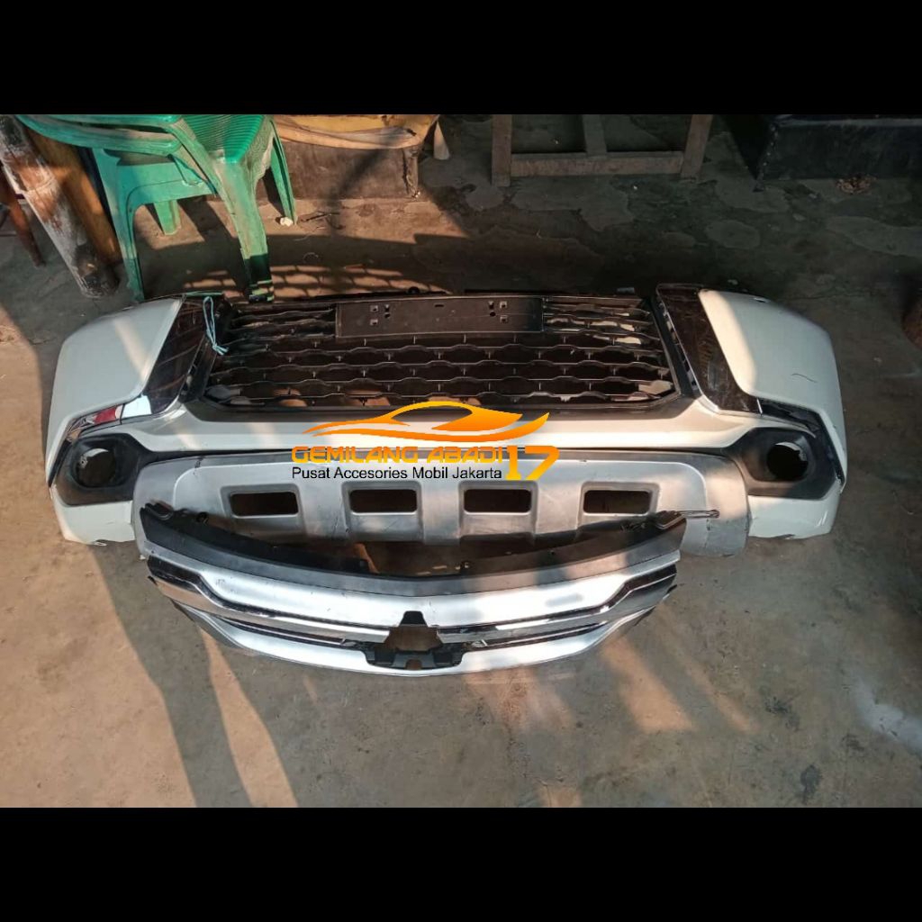 bemper pajero set 2020 original depan
