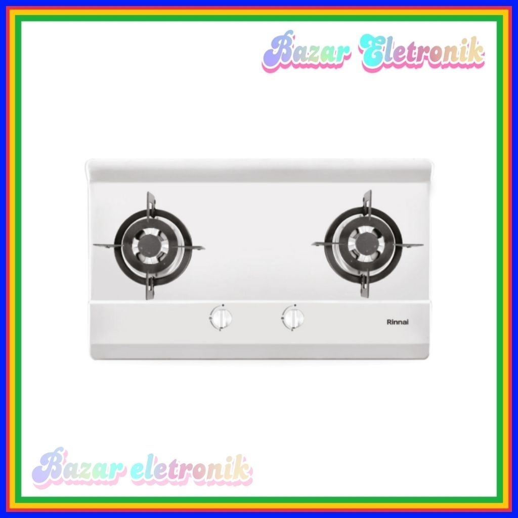 GAS COOKER/KOMPOR TANAM RINNAI RB 712N STAINLESS