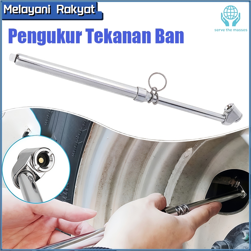 150 PSI ALAT UKUR TEKANAN ANGIN BAN MOBIL TRUK TIRE PRESSURE GAUGE I DUAL TIRE GAUGE