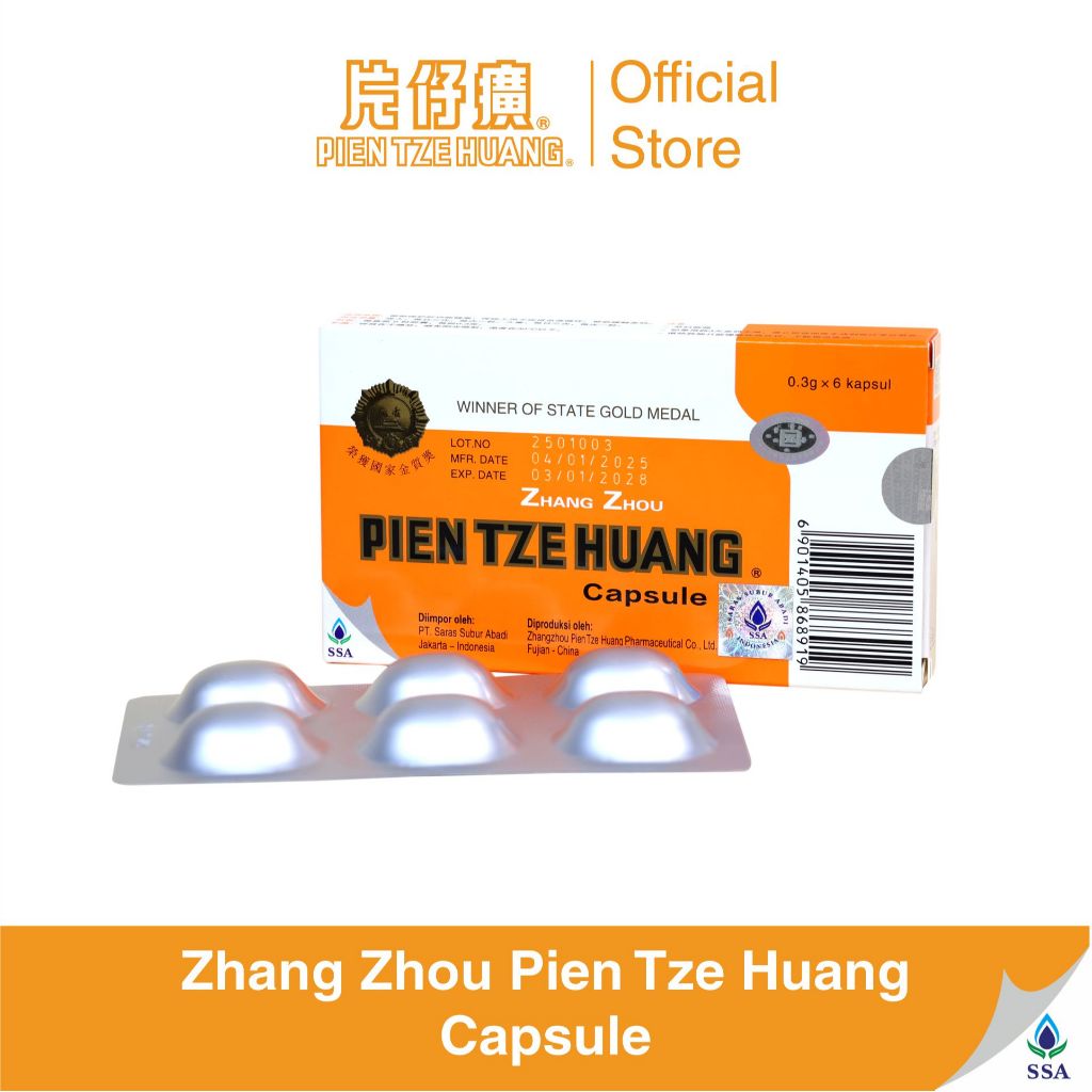 PIEN TZE HUANG - Zhang Zhou Pien Tze Huang Capsule
