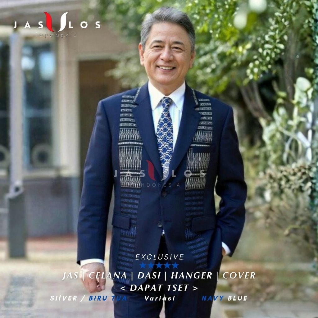 JAS ULOS BATAK PRIA SETELAN LENGKAP