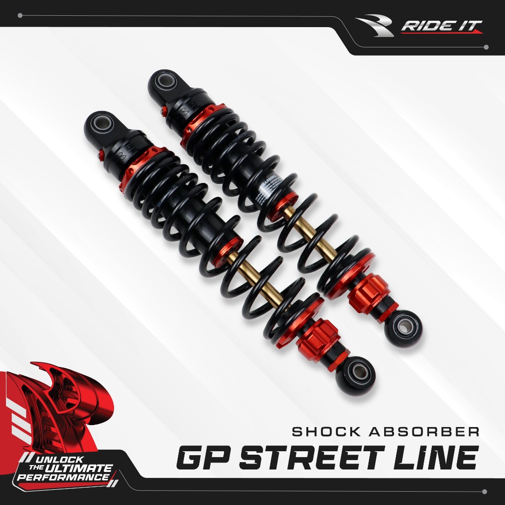 [RIDE IT] SHOCK ABSORBER GP STREET LINE GOLD SERIES/SHOCKBREAKER RIDE IT GP STREET LINE GOLD