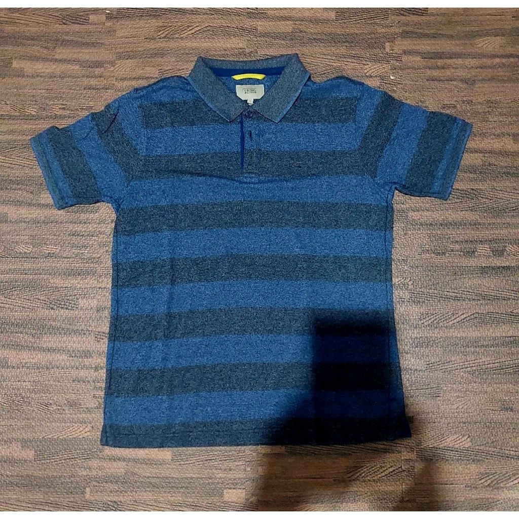 Polo Shirt Camel Active Strip