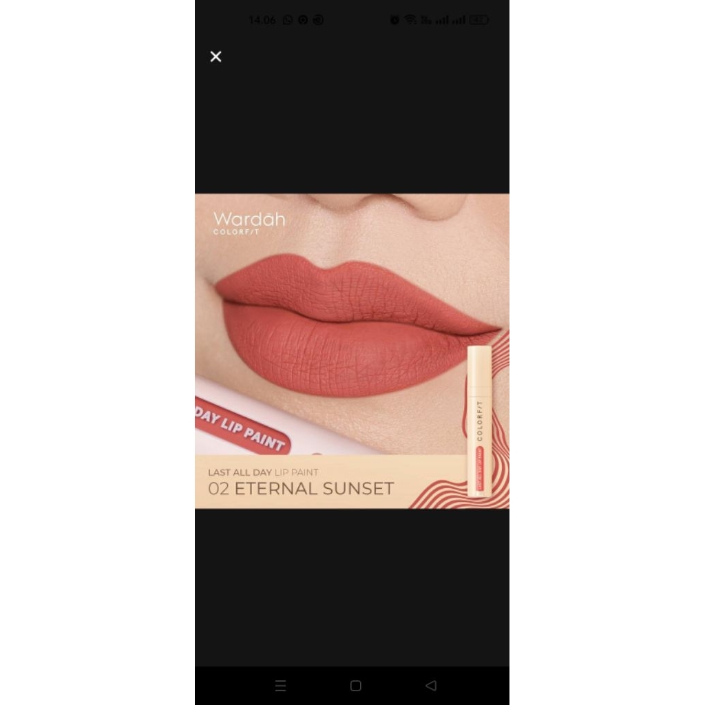 Wardah colorfit lipstik