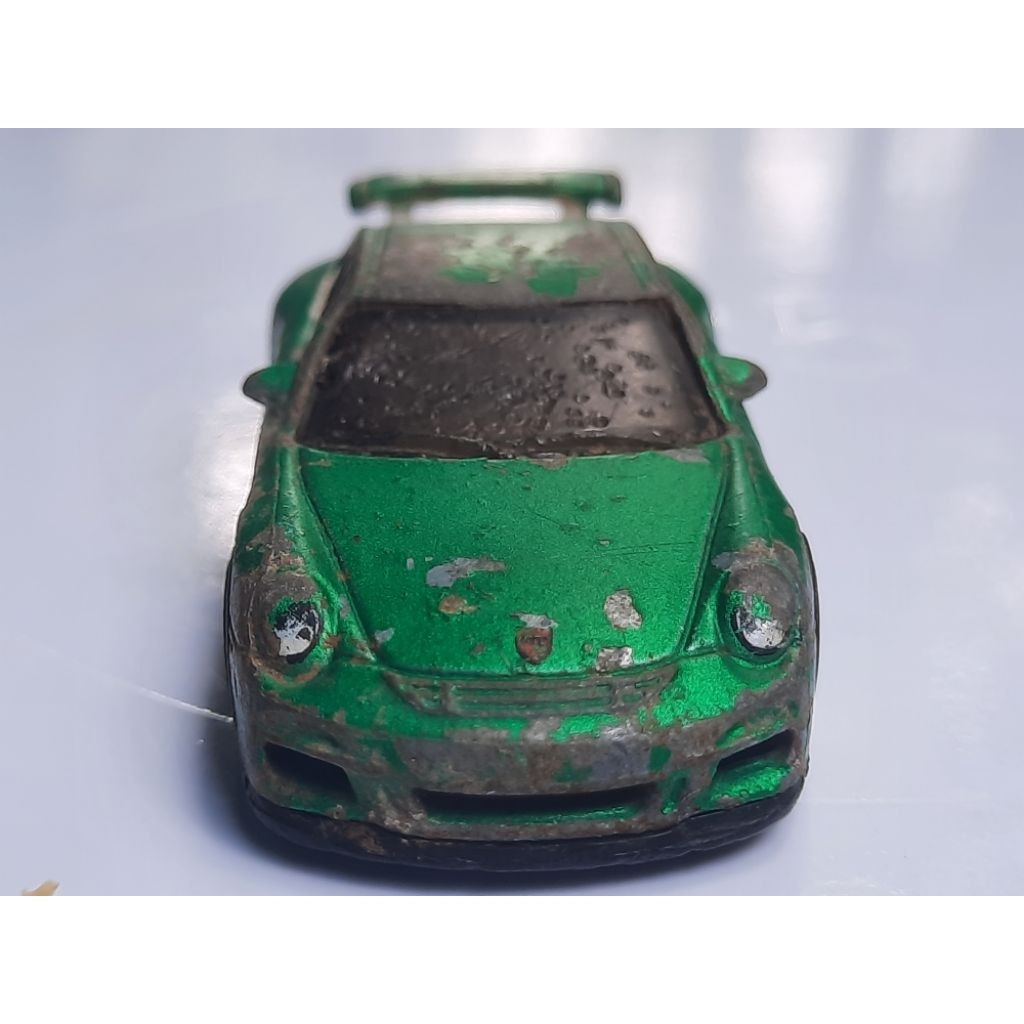 Hotwheels Porsche 911 Gt3 Rs Matte Green Rare