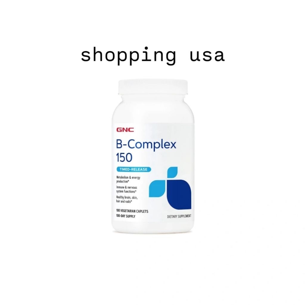 gnc b complex  gnc vitamin b complex ORI USA