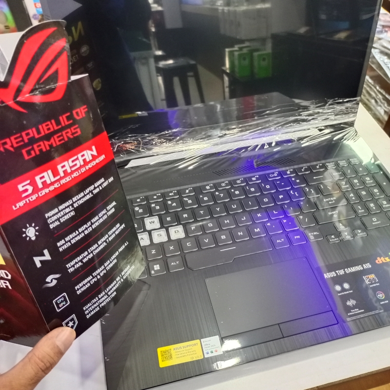 Laptop Asus Tuf Gamming A15 AMD Ryzen7 - Nvidia RTX DDR5