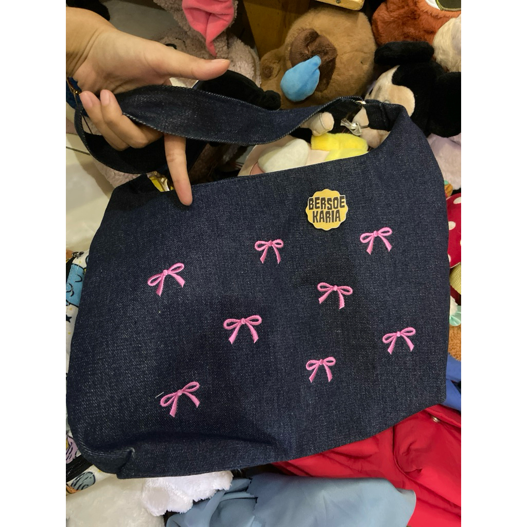 TAS Denim pita bordir