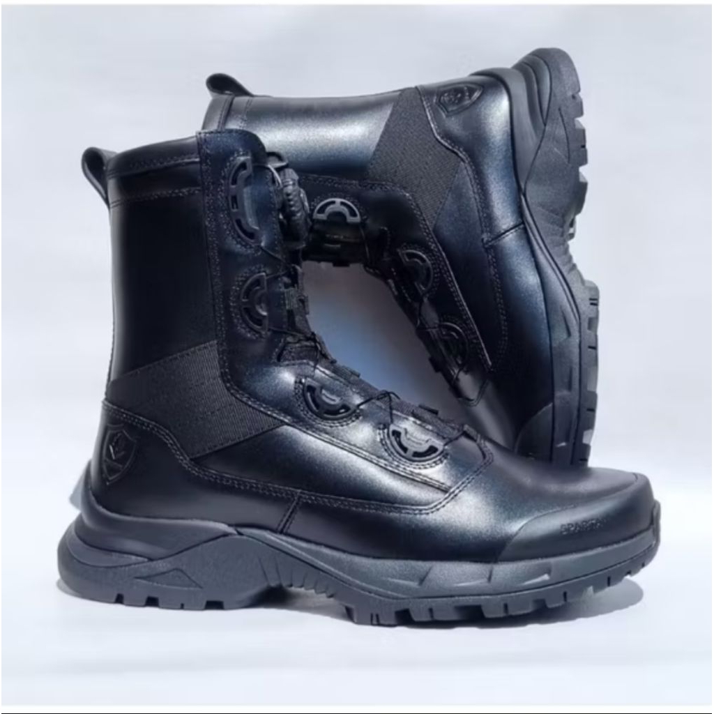 SEPATU PDL SPARTAN FULL KULIT SOL MK TALI PUTAR