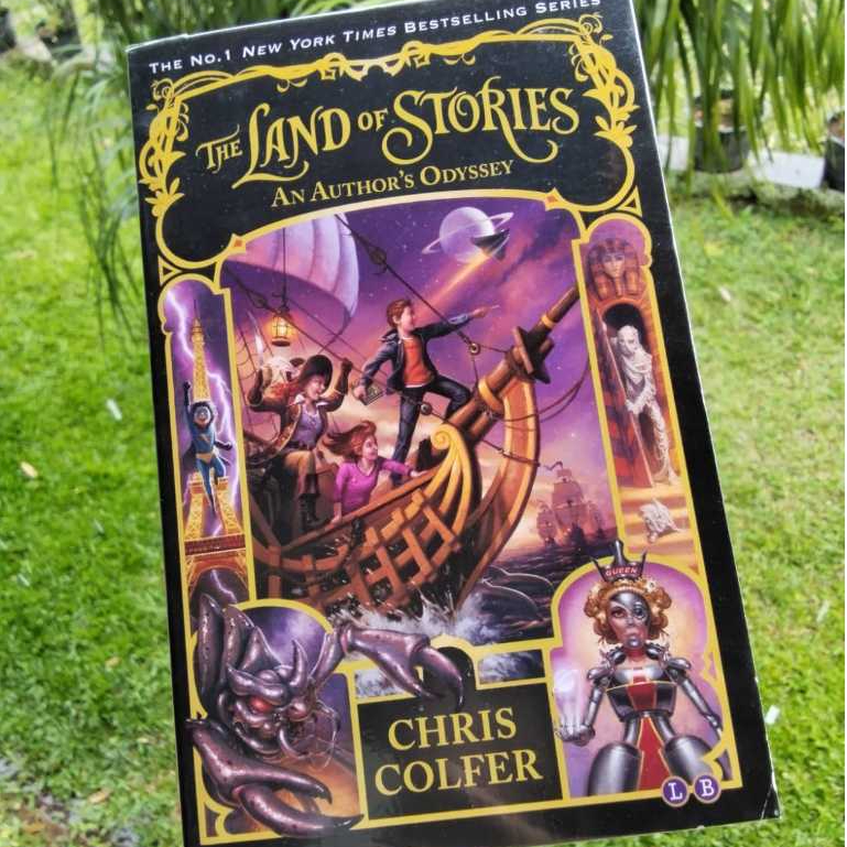 Chris Colfer The Land of Stories An Author's Odyssey Novel Fantasy Bahasa Inggris Preloved