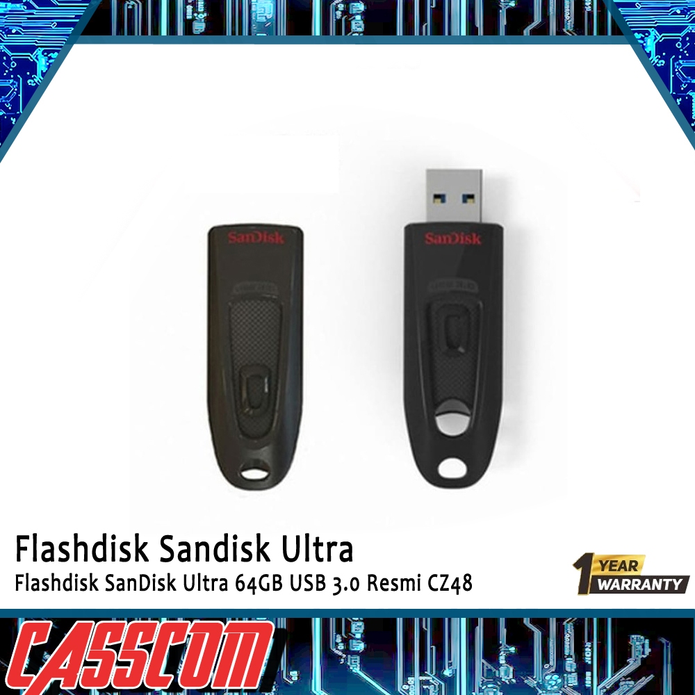FD Sandisk CZ48 64gb Flashdisk