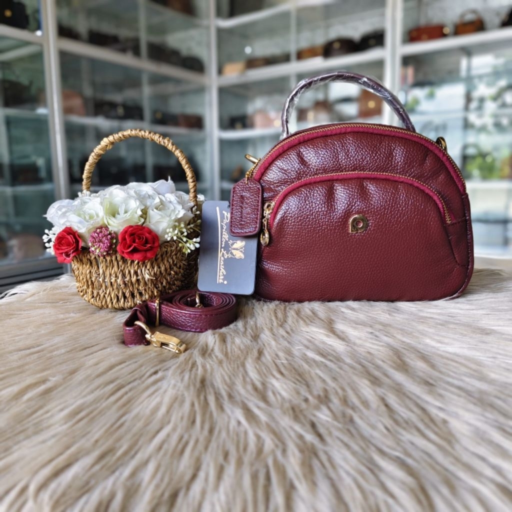 Tas papillon k3500 warna kopi,cokoren, asem, merah, hitam, maroon