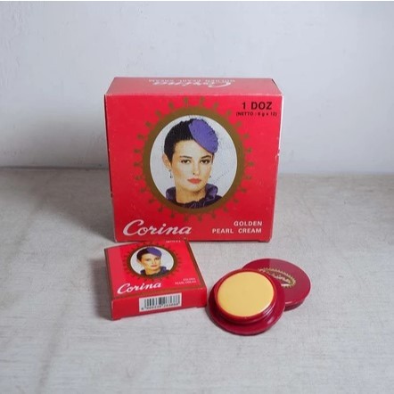 Squair Cream Wajah Murah Corina Golden Pearl 6 gr