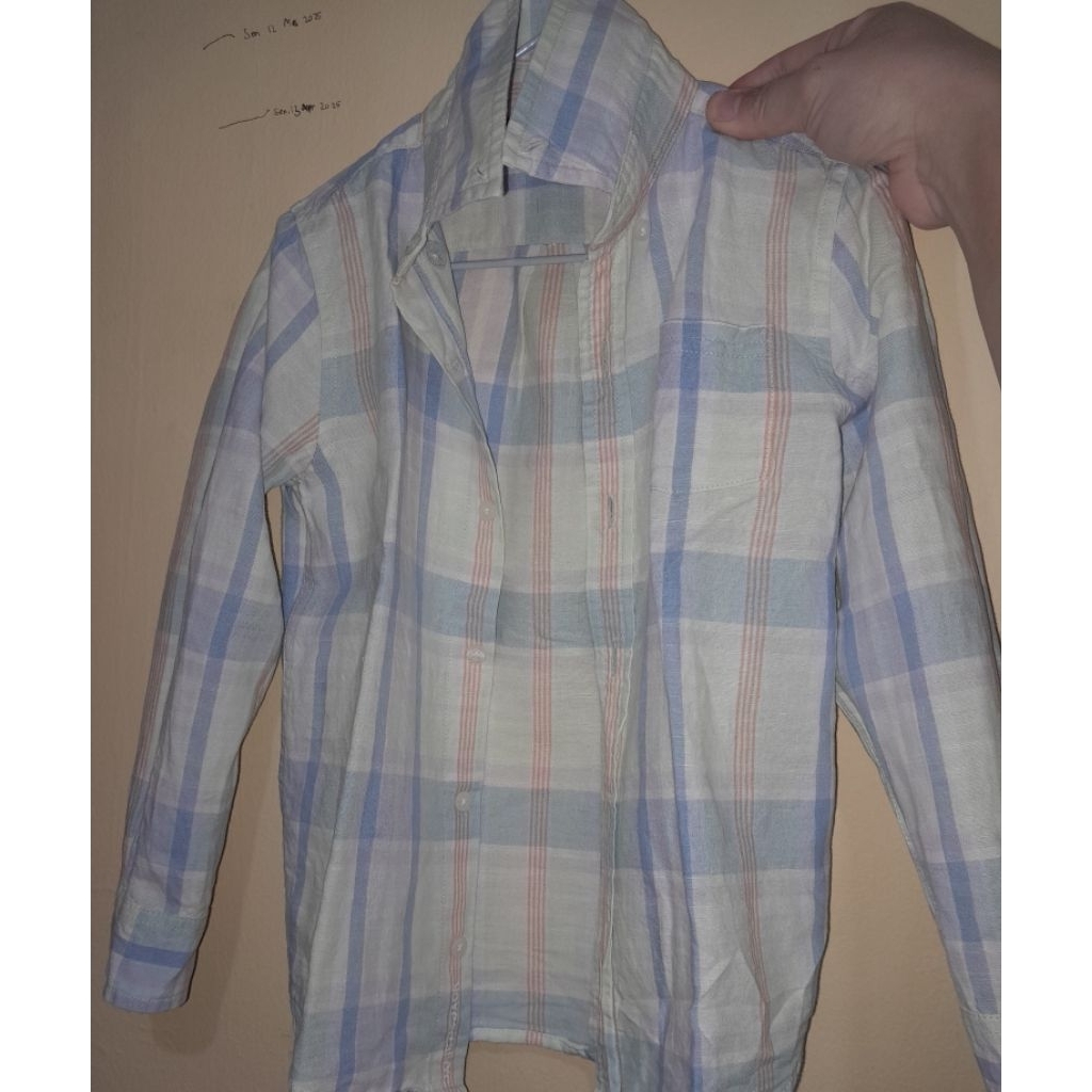 Kemeja lengan panjang anak laki- laki merk Janie & Jack ( preloved )