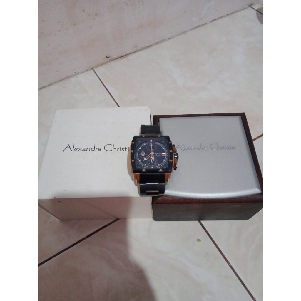 JAM TANGAN ALEXANDRE CHRISTIE AC 6376 ori (second)
