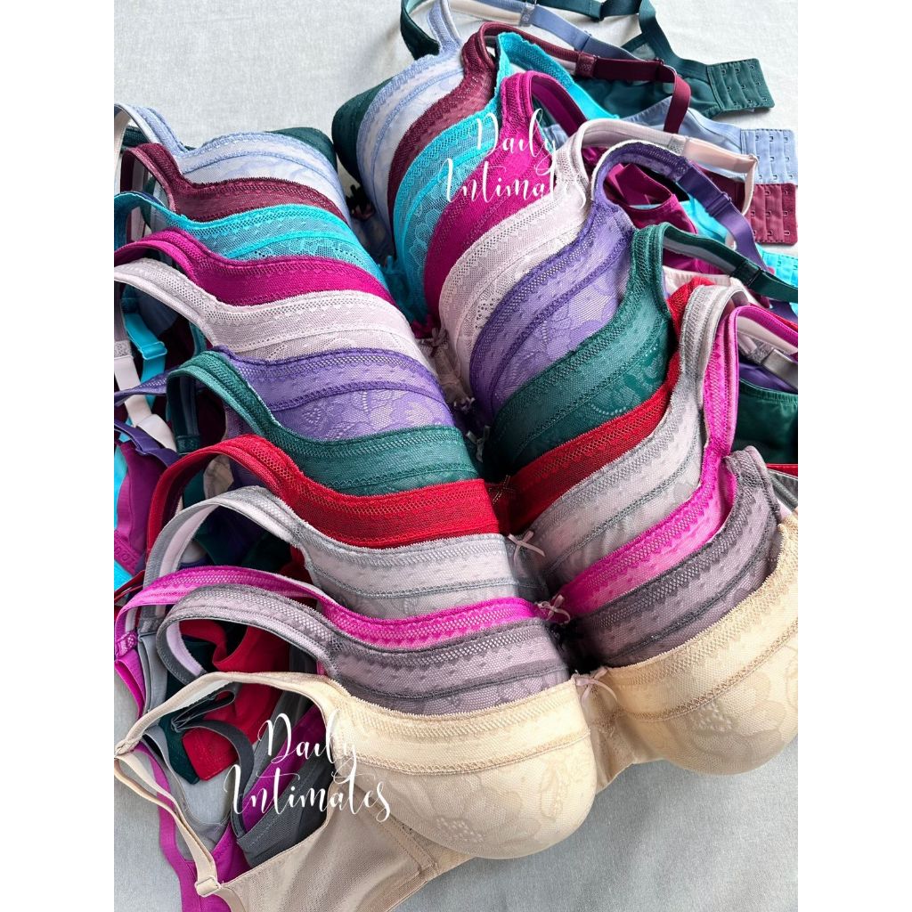 Part-4 CUP BESAR [40F, 42C, 42D, 42DD, 42DDD, 42G, 42H] - Cacique Modern Lace Lightly Lined Balconet