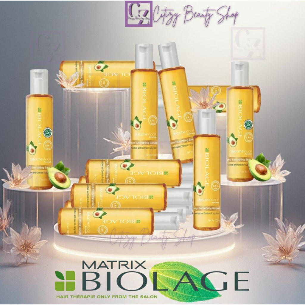 MATRIX Biolage Hair Serum 100ml | Treatment Rambut 100 ml | Deep Smoothing Vitamin | Avocado & Grape