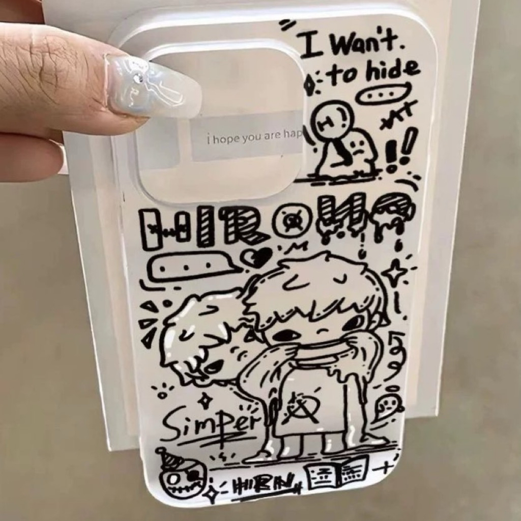 Hirono iPhone XS-15 Case Translucent/Transparen