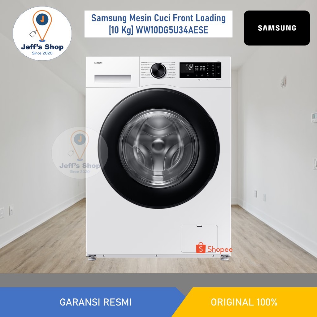 Samsung Mesin Cuci Front Loading [10 Kg] WW10DG5U34AESE