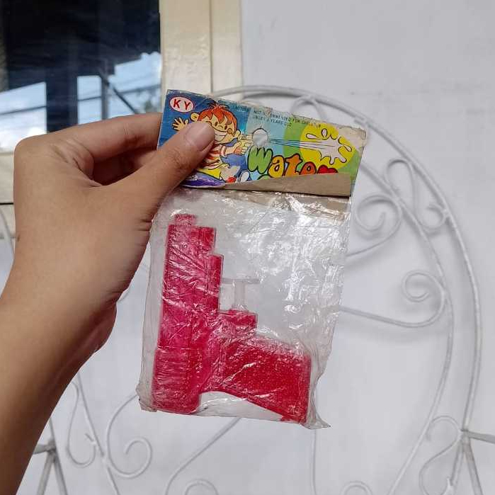 MAINAN ANAK JADUL WATER GUN TAHUN 80an KONDISI NOS NEW OLD STOK [ KOLEKSI BARANG JADUL LAWAS ASLI ]