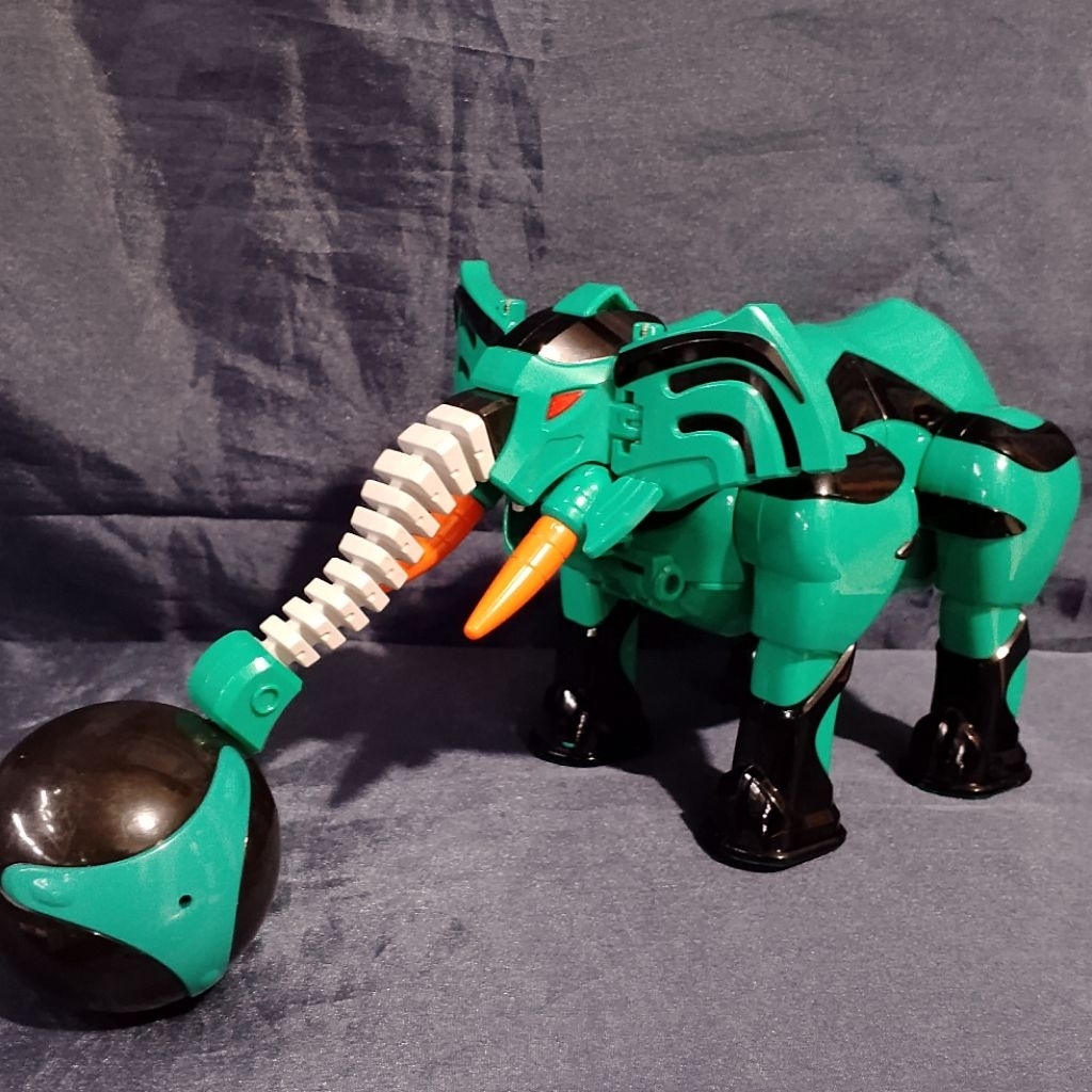 DX Animal Megazord Geki Elephant Gekiranger power Ranger Jungle Fury Original Bandai Japan version