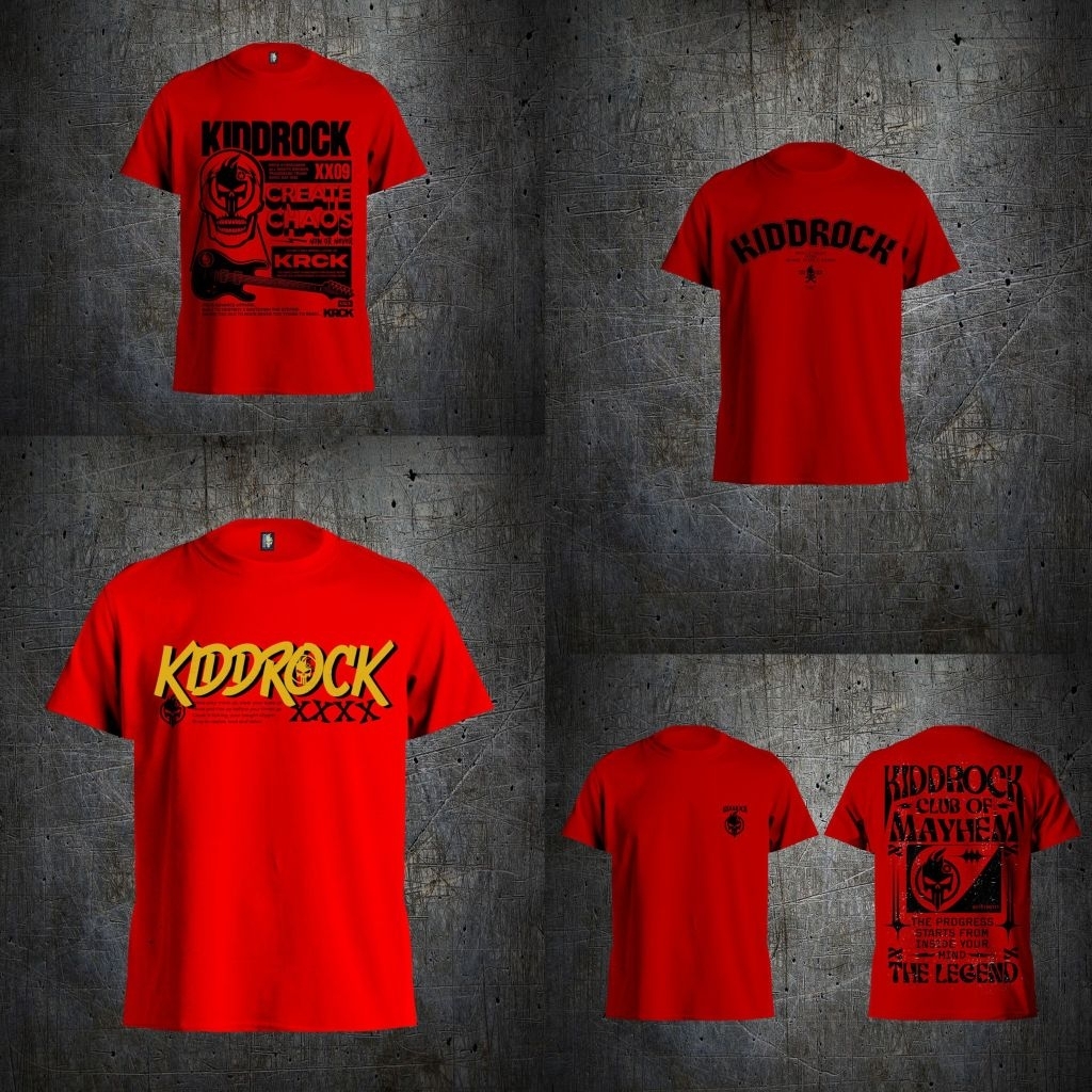 Kaos kiddrock original/kaos bandung/kaos pria kekinian