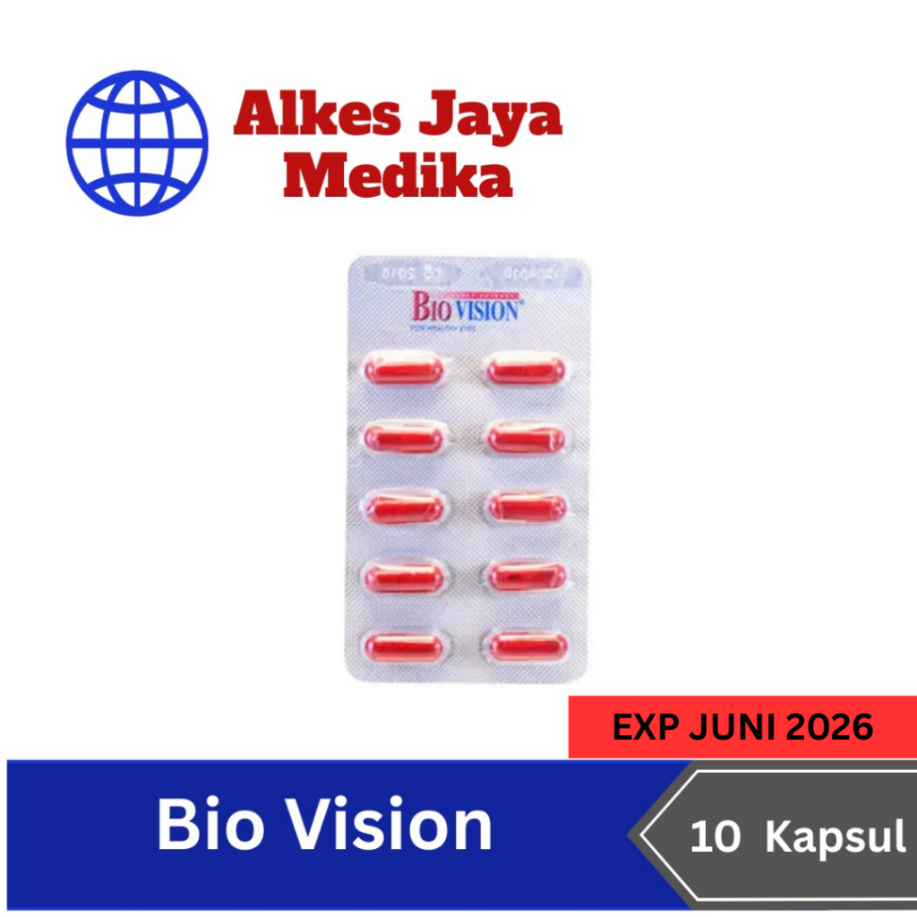 BioVision isi 10 tablet - Vitamin mata