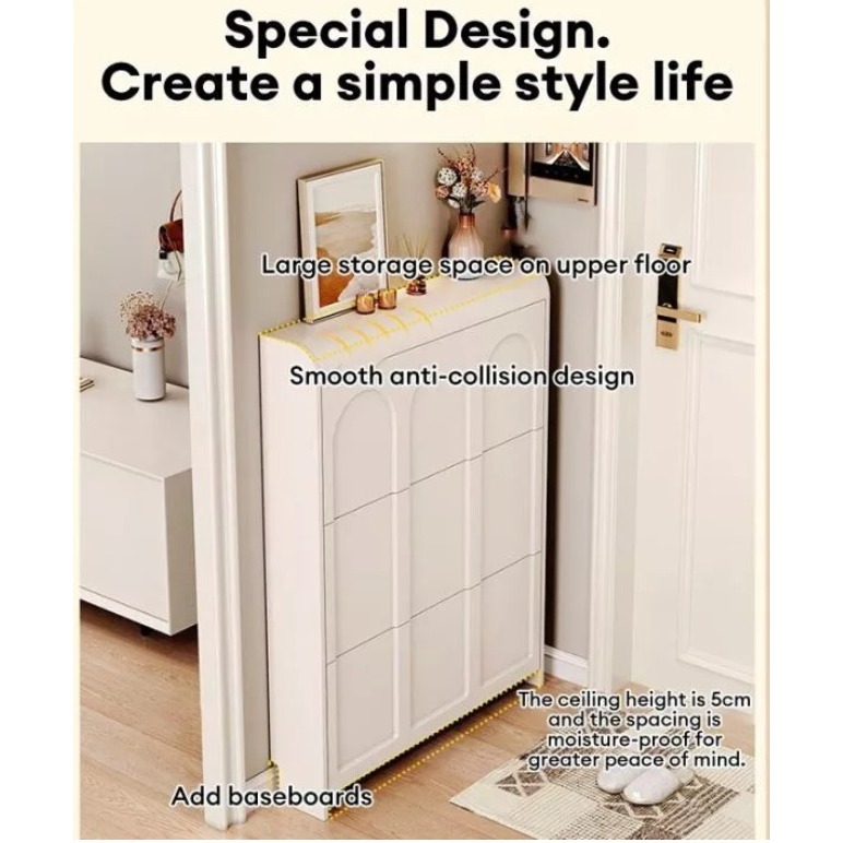 Rak Sepatu Susun Tertutup Lemari Sepatu Tertutup Lemari Sepatu Lion Star Shoes Aesthetic Cabinet Rak