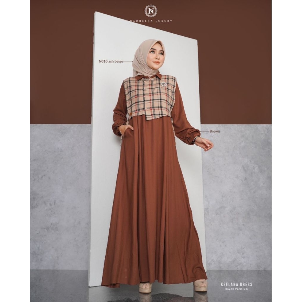 KEELANA DRESS NADHEERA LUXURY