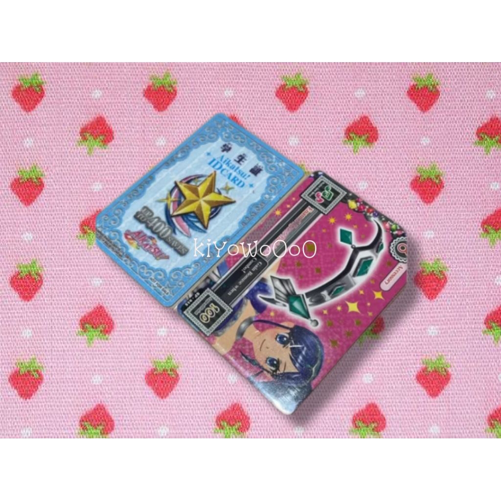 Kartu Aikatsu Set Acc Aoi + ID CARD