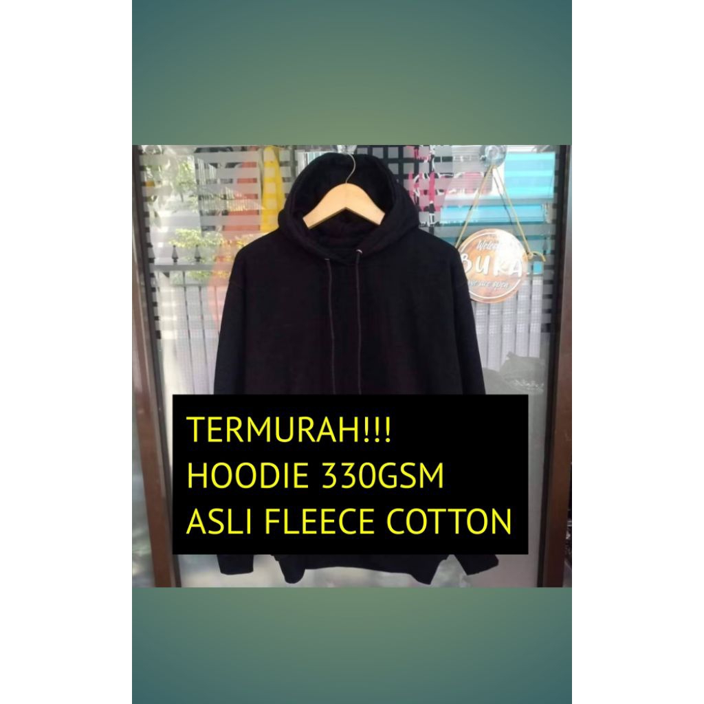 HOODIE 330GSM TEBAL ORIGINAL | Hoodie Polos Fleece Cotton 330gsm | Hoodie fleece cotton Tebal 330gsm