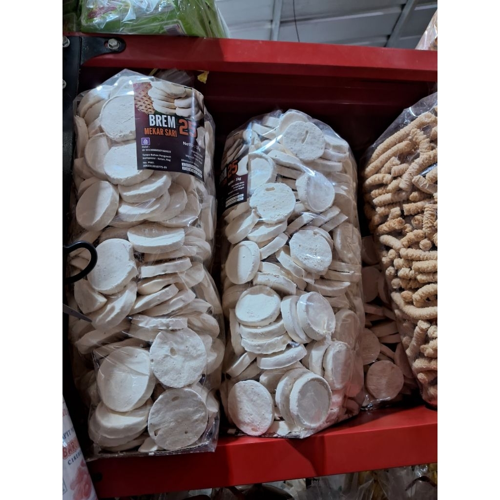 [KEMASAN 1KG]BREM BULAT BREM SOLO BUNDAR RASA DINGIN