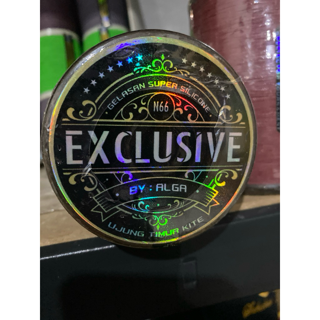 exclusif by alga bahan N66 bobin ijo klos kayu panjang 6000yard