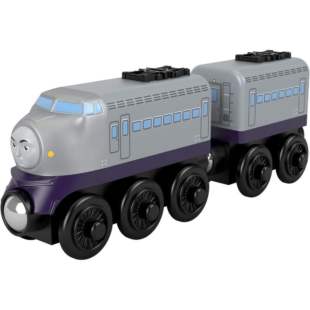 Thomas & Friends Wood Kenji push-along train engine for toddlers