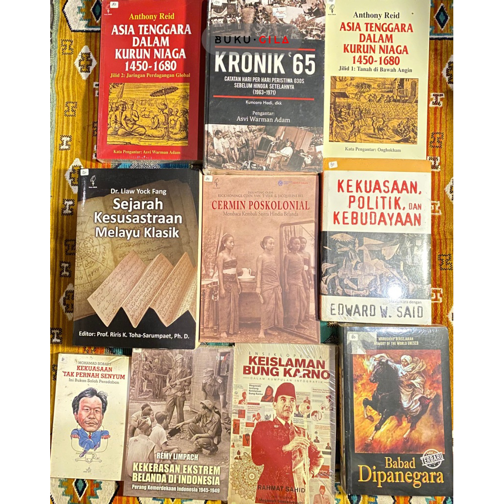 BUKU SEJARAH POPULER ORIGINAL NEW | BUKU SEJARAH BEST SELLER | BUKU SEJARAH POLITIK BEST SELLER | BU