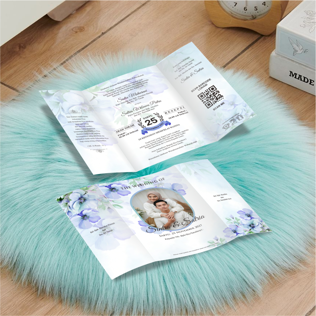 Undangan Pernikahan Ngunduh Mantu Tasyakuran