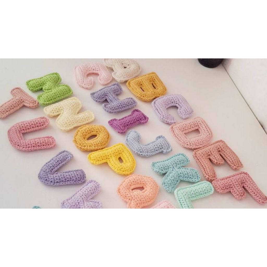 Letter Craft / Letter Crochet / Letter Knitting