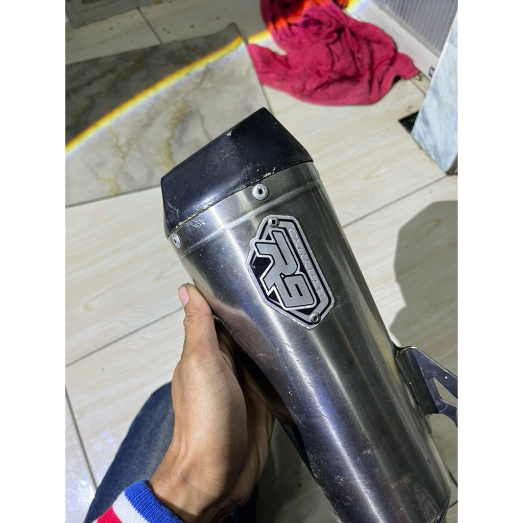 knalpot r9 original aerox