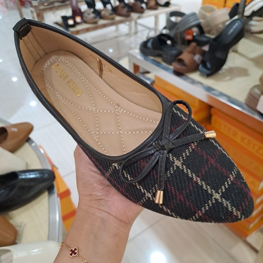 sepatu flat wanita peter keiza