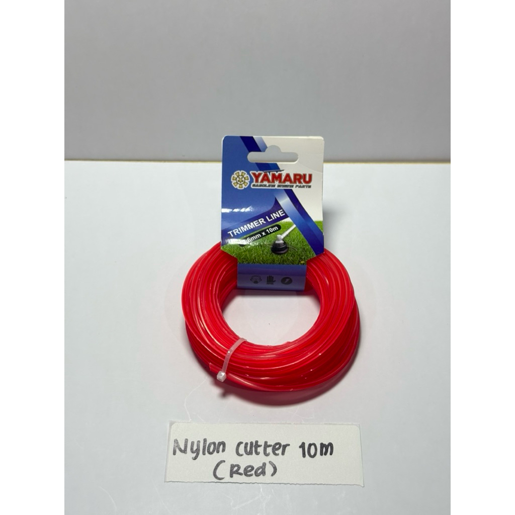 Tali Senar Mesin Potong Rumput 10 Meter Senar Nylon Potong Rumput Trimmer Line Pisau Senar Potong Ru