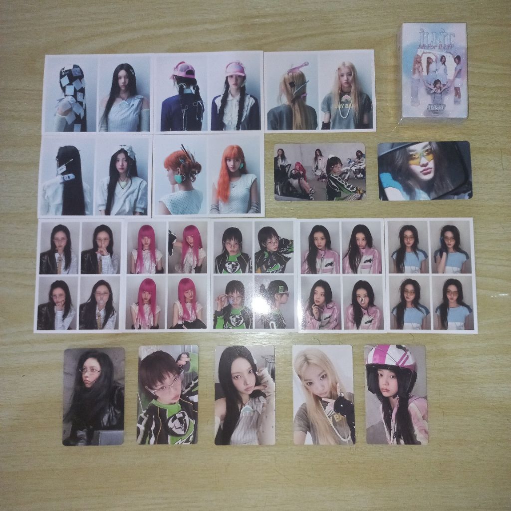 PHOTOCARD ILLIT NOT CUTE ANYMORE ALBUM OFFICIAL