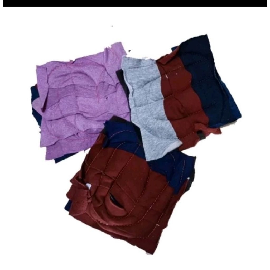 1 kg majun tumpuk termurah majun warna kain majun