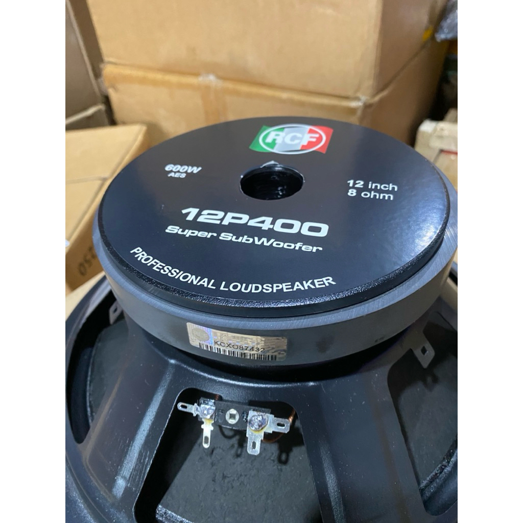 SPEAKER 12 inc RCF12P400 VC 3”