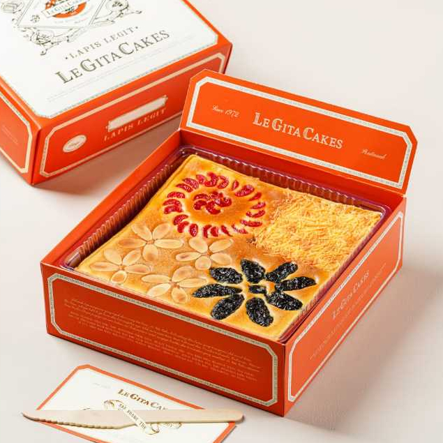 LeGita Cakes Lapis Mix 4 Rasa Premium  Khas Pontianak