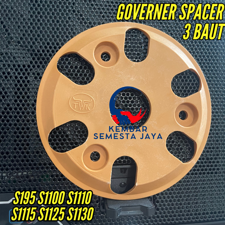 JF ORI Governor Ball Spacer FIBER Tiga Baut 3 Baut 3 HOLE VIBER gubernur Diesel Deksel Disel s195 s1